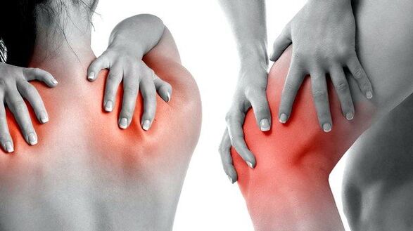 douleur dans les muscles et les articulations comme symptôme de la présence de parasites