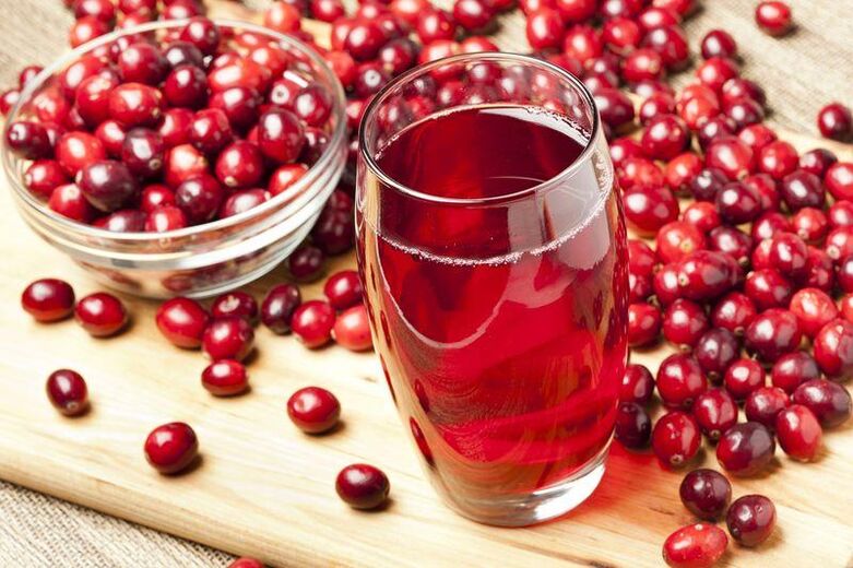 Le jus de canneberge aidera à éliminer les parasites dans le corps